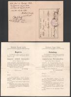 1889-1890 A Müncheni Magyar Egylet alapszabályai. (Alapittatott 1886. november hó 13-án.) Pécs, 1889...