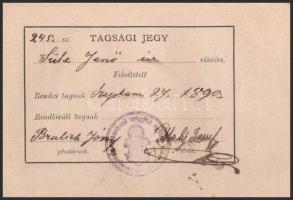 1889-1890 A Müncheni Magyar Egylet alapszabályai. (Alapittatott 1886. november hó 13-án.) Pécs, 1889...