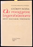 Györffy Rózsa: Új magyar legendárium. István király halálának 950. évfordulójára. Szent magyarok története. DEDIKÁLT! Bp., 1988., Szerzői, 216 p. Kiadói papírkötés.