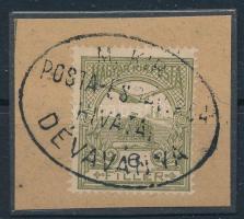 "M. KIR. POSTA- ÉS TÁVIRDA HIVATAL DÉVAVÁNYA"