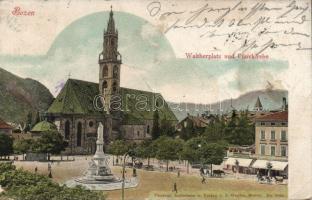 Bolzano Walther square and monastery (EK)