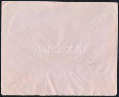 1926 Levél Budapestről Bécsbe 2.500K és 12f vegyes bérmentesítéssel