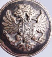 Törös bot. Dávid csillaggal és orosz cári sassal, ezüst (Ag) markolattal. 1884. Oroszország, Jelzett...