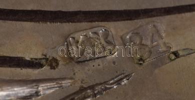 Halfigura, filigrán ezüst (Ag) psumintartó, mozgatható testtel. Antik, orosz, IX mesterjeggyel. h: 1...