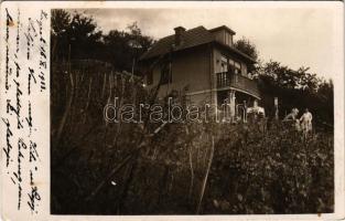 1933 Zagreb, Zágráb; villa, nyaraló / villa. photo (EK)