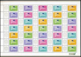 2018 Saját Bélyegem - A Kulturális Örökség Európai éve promóciós teljes ív