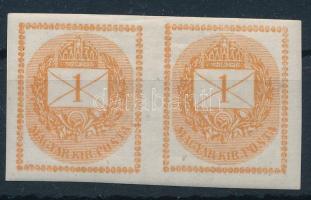 1874 Hírlapbélyeg pár