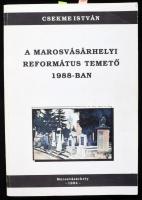 Csekme István: A marosvásárhelyi református temető 1988-ban. I. kötet. Szerk.: - -. Marosvásárhely, 1994., (Infopress-ny.), 181 p. Kiadói papírkötés, kissé kopott borítóval.