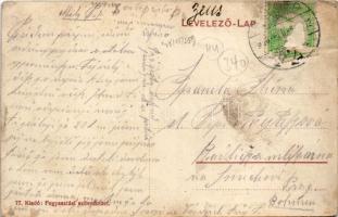 1916 Deszk, Görögkeleti (ortodox) templom, belső. Fogyasztási szövetkezet kiadása (Rb)