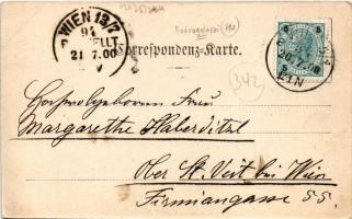 1900 Bodrogolaszi, Bodrog-Olaszi; Gróf Lónyay Elemér és Stefánia kastélya. Podleszny A. felvétele (E...