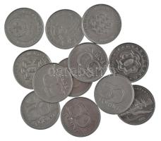 2005-2016. 50Ft (12db, 6xklf: 1956-os forradalom, Római Szerződés, Vöröskereszt, Hetvenéves a Forint...