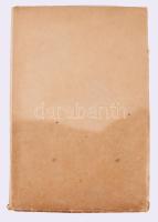 Ignácz Rózsa: Anyanyelve magyar... Regény. ALÁÍRT! Bp., 1937, Dante. Papírkötés, kopottas állapotban