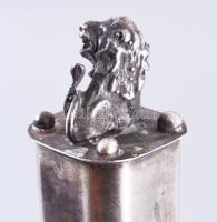 Tóramutató antik orosz ezüst (Ag) 1844. Jelzett Sazikov mesterjegy. AK Andrej Kowalskij igazolójeggy...