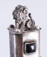 Tóramutató antik orosz ezüst (Ag) 1844. Jelzett Sazikov mesterjegy. AK Andrej Kowalskij igazolójeggy...