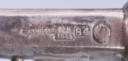 Tóramutató antik orosz ezüst (Ag) 1844. Jelzett Sazikov mesterjegy. AK Andrej Kowalskij igazolójeggy...