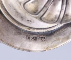 Megilla. Eszter tekercs tartó / Tóratekercstartó antik orosz ezüst ca 1840. Szentpétervár IFA mester...