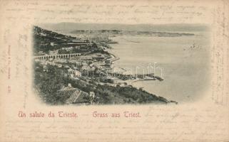 1898 Trieszt, viadukt, 1898 Trieste, viaduct