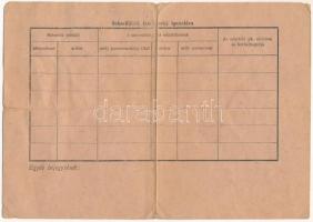 1944. "Tűzkereszt I. fokozata" adományozói igazolvánnyal, "Szovjet elleni háborúban v...