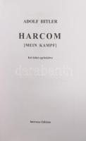 Hitler, Adolf: Harcom [Mein Kampf]. Két kötet egybekötve. (Utószó: Mónus Áron.) (Santon, 1996.) Inte...