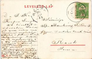 1908 Ungvár, Uzshorod, Uzhhorod, Uzhorod; Kaszárnya épület. W.L.392. / K.u.k. military barracks (EK)