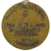 1990. "Nemzetközi Gasztronómiai Verseny / Budapesti Tavaszi Fesztivál" kétoldalas, öntött ...