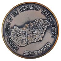 1994. "A Magyar Katonai Térképeszet magalakulásának emlékére 1919-1994" kétoldalas ezüstpa...