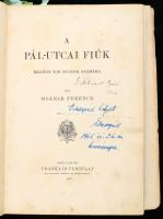 Molnár Ferenc: A Pál utcai fiúk. Bp., 1907, Franklin, 242 p. + 7 t. Első kiadás! Kiadói egészvászon ...