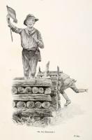 Molnár Ferenc: A Pál utcai fiúk. Bp., 1907, Franklin, 242 p. + 7 t. Első kiadás! Kiadói egészvászon ...