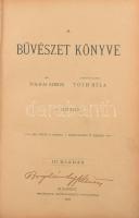 Tolnai Simon: A bűvészet könyve. (A leleplezett spiritizmus.) Tóth Béla előszavával. I-II. köt. [Egybekötve.] Bp., 1898, Kosmos, XXIII+(1)+190+(2) p.; 56 p. Félvászon-kötésben, kissé viseltes borítóval és gerinccel, tulajdonosi névbejegyzéssel.