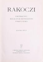 Rákóczi emlékkönyv halálának kétszázéves fordulójára. I-II. kötet. Szerk.: Lukinich Imre. Gróf Mikes...