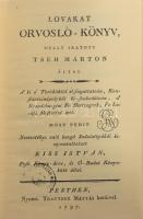 Tseh Márton: Lovakat orvosló-könyv. Bp.,1979, Mezőgazdasági. 1797-es Trattner Mátyás-féle kiadás rep...