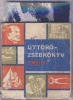 1969-1970 Úttörő zsebkönyv úttörő képeslappal + ifjusági sorsjegy