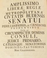 Miller, (János Ferdinánd) Joannes E. Ferdinandus: Epitome vicissitudinum et rerum memorabilium de li...