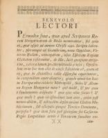 Miller, (János Ferdinánd) Joannes E. Ferdinandus: Epitome vicissitudinum et rerum memorabilium de li...