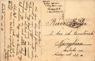 1922 Tiszabercel, Bessenyei László szülőhelye. Hangya kiadása (EB)