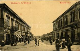 Sátoraljaújhely, Rákóczi utca, Roth Bernát Fia, Gottlieb üzlete. W. L. 511. 11994. (fl)