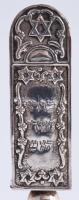 Ezüst (Ag) Sabbati havdala-tartó. 20. sz., jelzett, m: 12cm, nettó 82g /// Silver (Ag) Sabbati Havda...