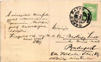 1911 Sárospatak, Református főiskola, főiskolai könyvnyomda. Báró Barkóczy Sándor (1857-1925) minisz...