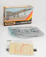 Matchbox Dessault Mirage III B repülőgép makett, eredeti dobozában, újszerű állapotban