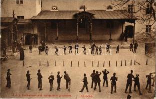 Kalocsa, Jézustársasági (J.t.) Stephaneum első szakaszának játszótere (EK)