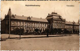 Hajdúböszörmény, Városháza. Szmuk Gábor kiadása (fl)