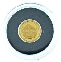 Salamon-szigetek 2013. 1$ Au "A világ hét új csodája - Jordánia, Petra" kapszulában, színe...