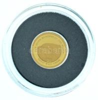 Salamon-szigetek 2013. 1$ Au "A világ hét új csodája - Kínai Nagy Fal" kapszulában, színes...