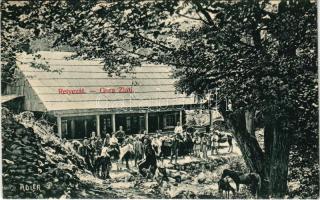 1911 Retyezát, Retezat; Gura Zlati / Turistaház, menedékház. Adler fényirda 1908. / tourist hut, rest house / Cabana Gura Zlata