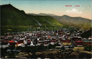 Brassó, Kronstadt, Brasov; látkép. Vasúti levelezőlapárusítás 217. / general view