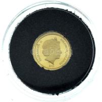 Salamon Szigetek 2013. 1$ Au "Az ókori világ 7 csodája - Halikarnasszoszi Mauzóleum", "A világ legkisebb arany érméi" kapszulában, tanúsítvánnyal (0,5g/0,585) T:PP  Salamon Islands 2016. 1 Dollar "Seven wonders of the ancient world - Mausoleum of Halicarnassos" with "The smallest gold coins in the world" in capsule, with certificate (0,5g/0,585) C:PP