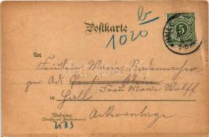 Gelbingen, Ruine Geyersburg, Gasthaus z. Schwanen. Gebr. Metz. Kunstverlags Anstalt / castle ruins, ...