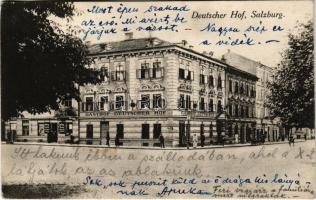 1925 Salzburg, Gasthof Deutscher Hof / restaurant (EB)