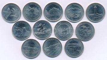 Kanada 1992. 25c Cu-Ni "Kanada fennállásának 125. évfordulója" (12xklf) T:AU,XF Canada 1992. 25c Cu-Ni "Canada's 125th Anniversary" (12xdiff) C:AU,XF