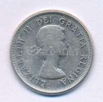 Kanada 1956. 25c Ag "II. Erzsébet" T:F
Canada 1956. 25 Cents Ag "Elizabeth II" ...